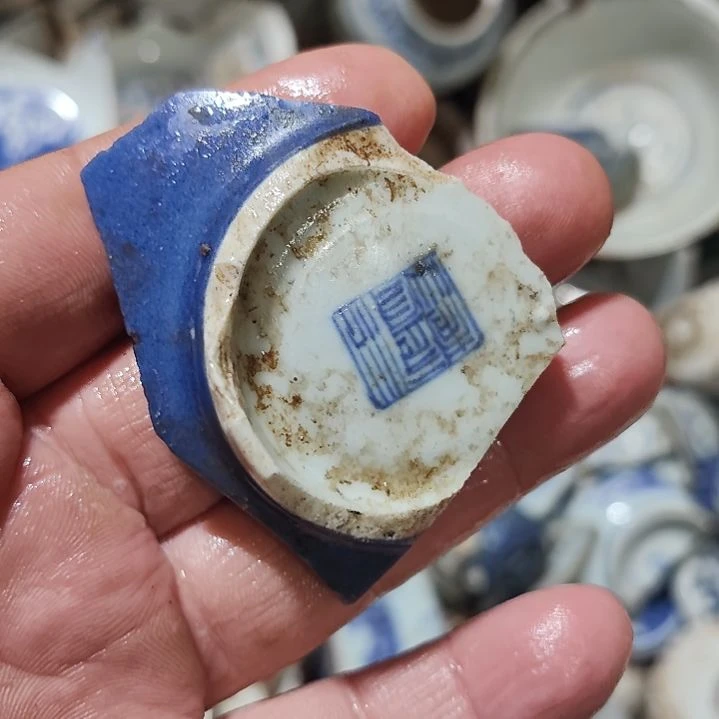 陶瓷手工茶杯摆件