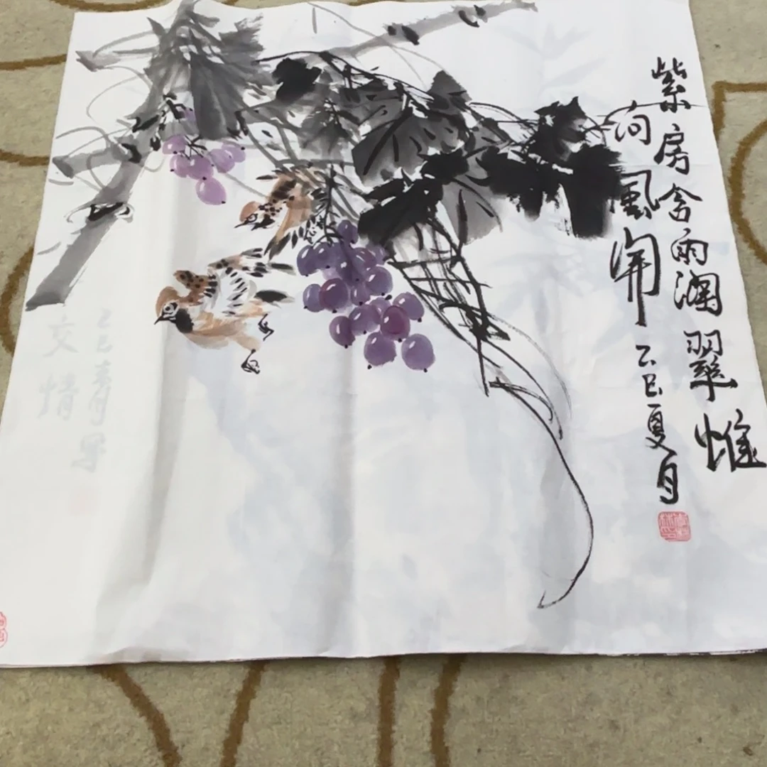 国画国画老师作品刘