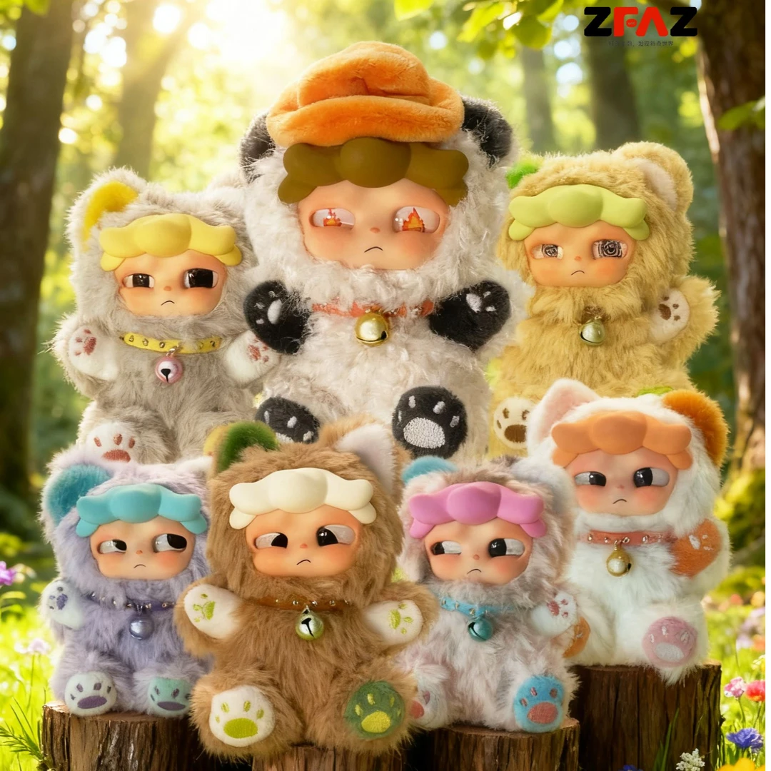 【未潮文化ZFAZ】旋风仔-中二小队系列毛绒盲盒