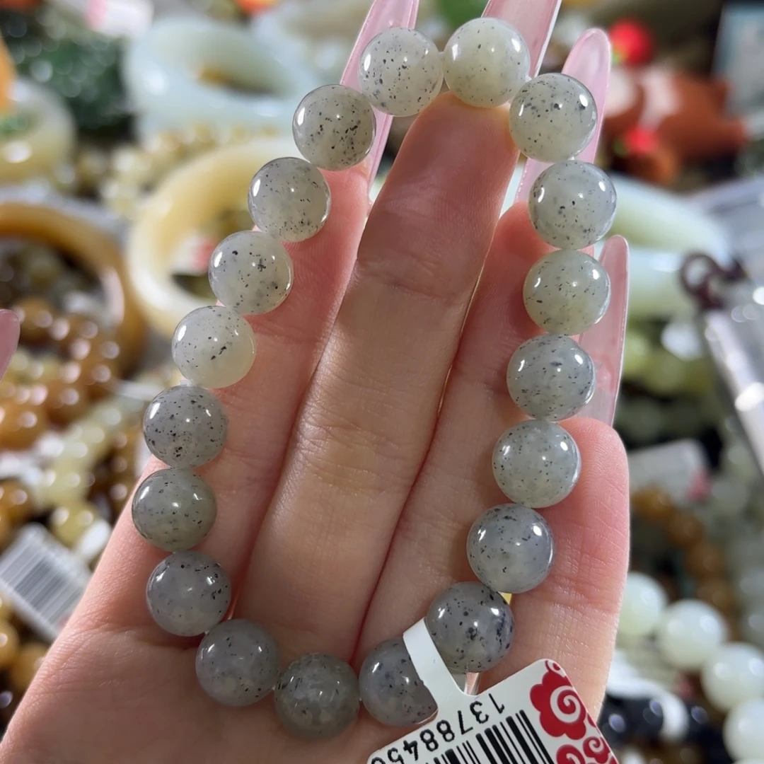 和田玉未镶嵌手链62