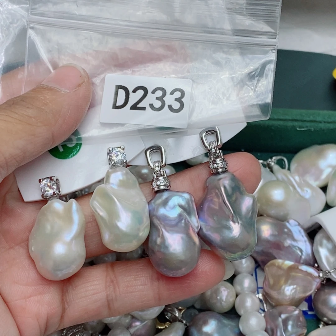 无***示淡水珍珠其他银S925镶嵌