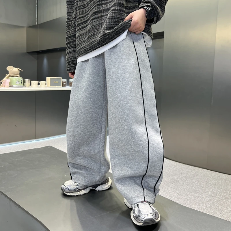 儿童装男童裤子春秋款2025新款中大童运动裤秋装卫裤休闲男孩秋季