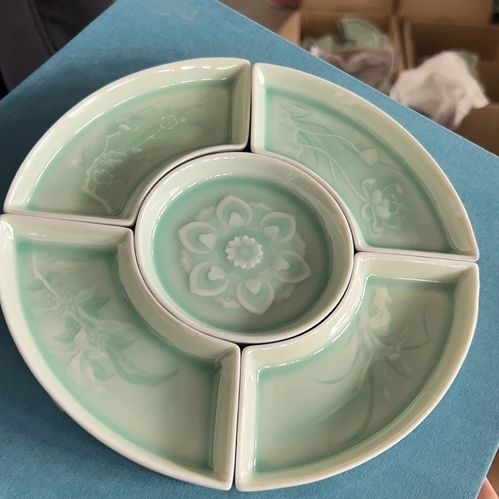 云间青瓷龙泉小米茶器