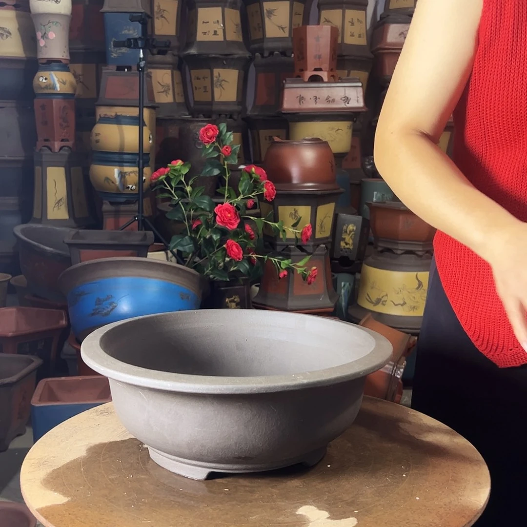 33紫泥碗盆花盆花盆花盆