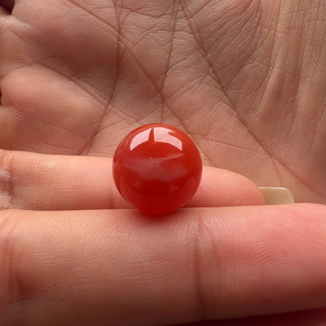 南红玛瑙未镶嵌圆珠12