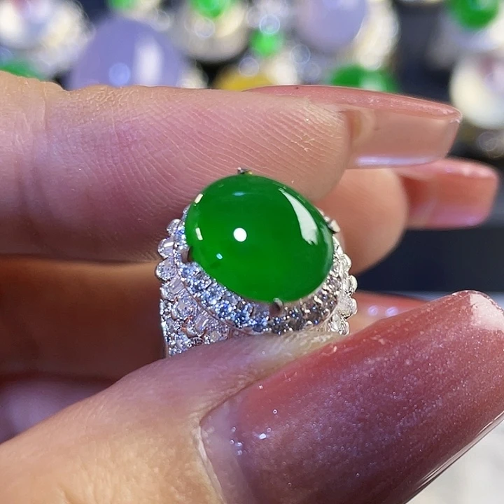 往***8定制翡翠未镶嵌865557566999