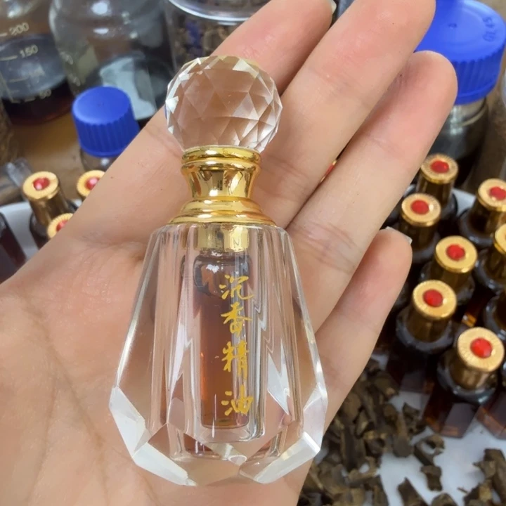奇楠海南国香板头虫漏古法精油淳化老油5