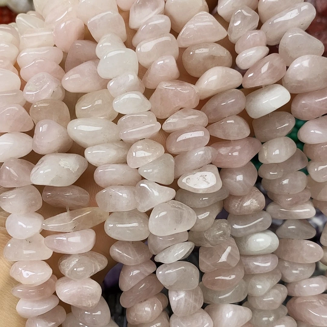 玛瑙/玉髓未镶嵌珠宝半成品粉水一条