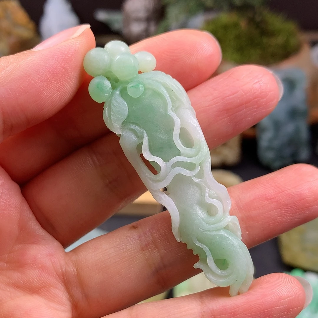 定制翡翠未镶嵌人生