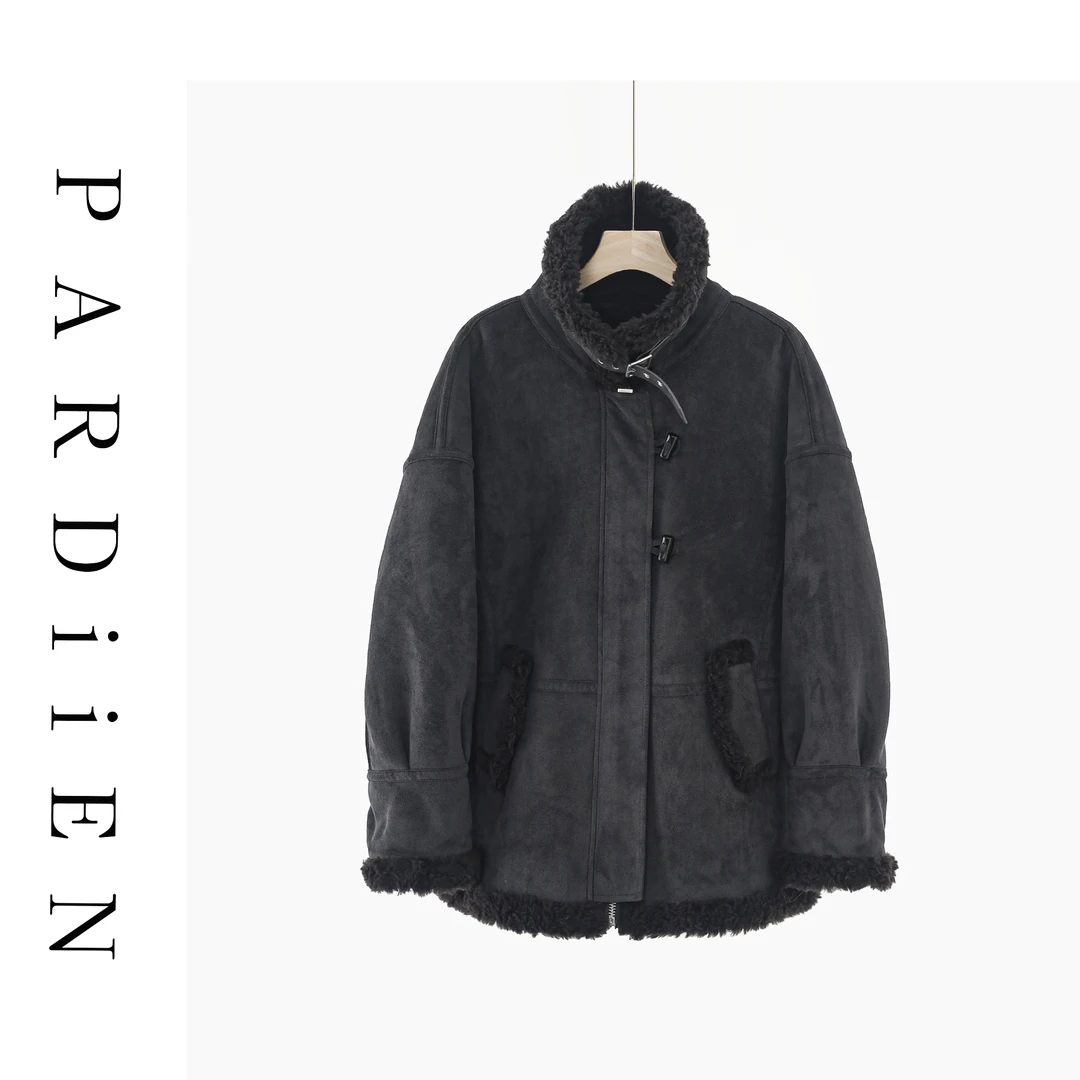 【北总严选】帕迪恩毛边立领羊毛外套25PD-25B2038