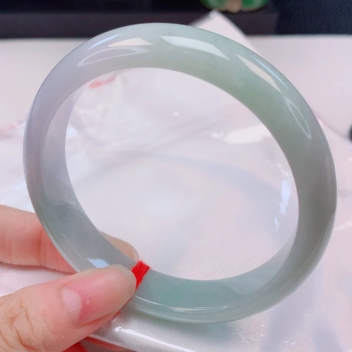 翡翠未镶嵌手镯59圈