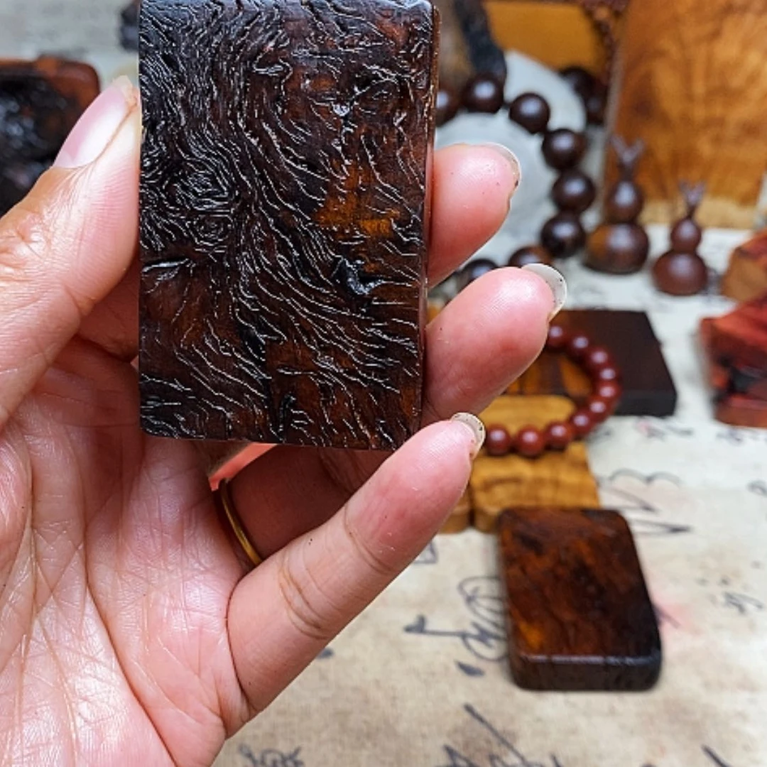 【闪购商品】墨*雷击枣木无事牌