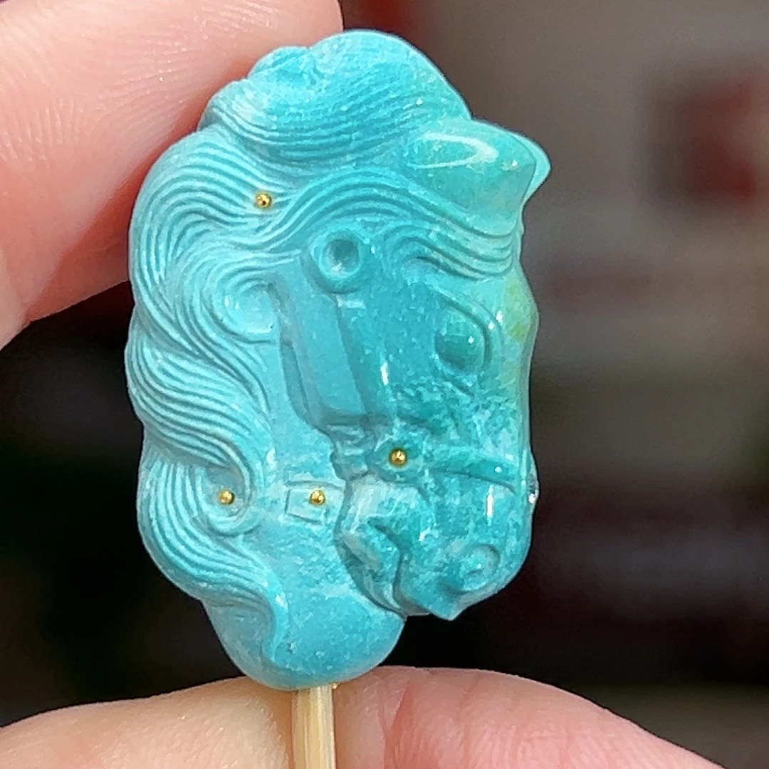 绿松石未镶嵌珠宝奇石