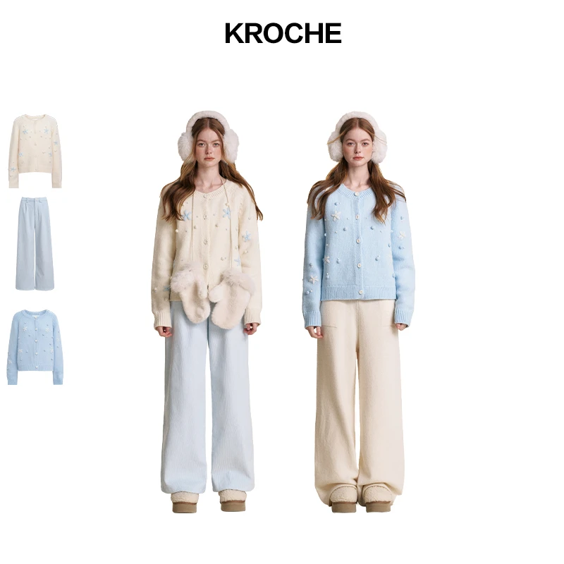 【雪宝专属】Kroche 毛针织衫/休闲裤