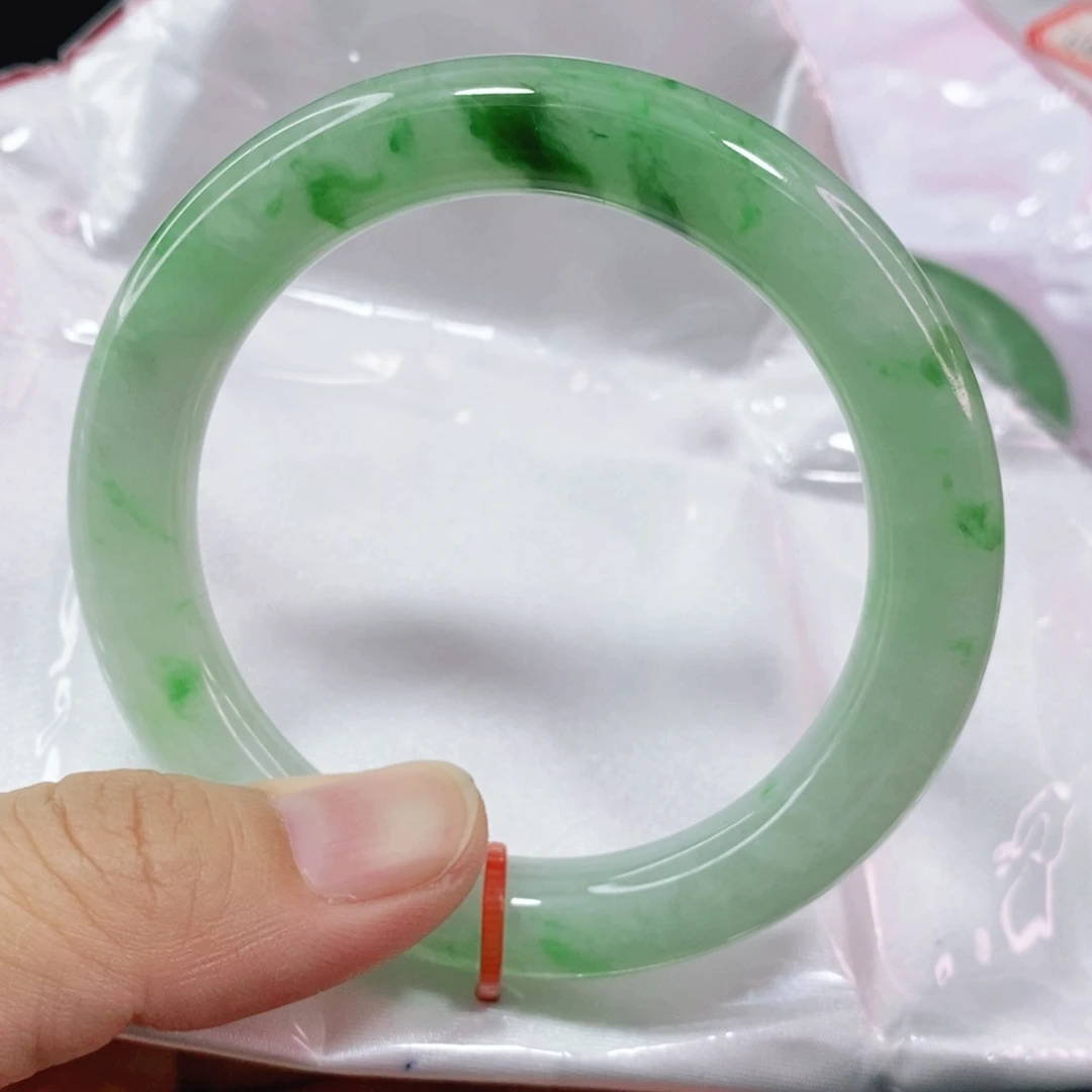 未镶嵌手镯翡翠C****755.8圈口圆条力推高品质