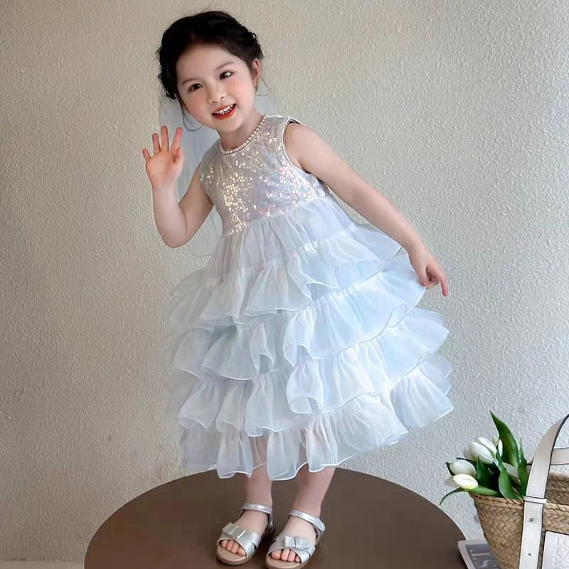 【乖乖仔童装】1-16岁夏季男女童装，拍下备注编号儿童无袖洋气夏装