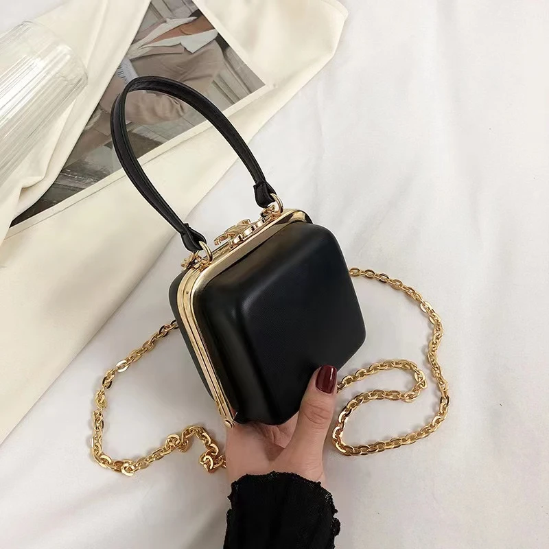 XIAOXIN高级感斜挎单肩包手提口红包小黑包LWJ24A1S120