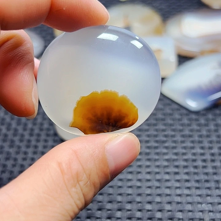 未镶嵌玛瑙/玉髓珠宝半成品