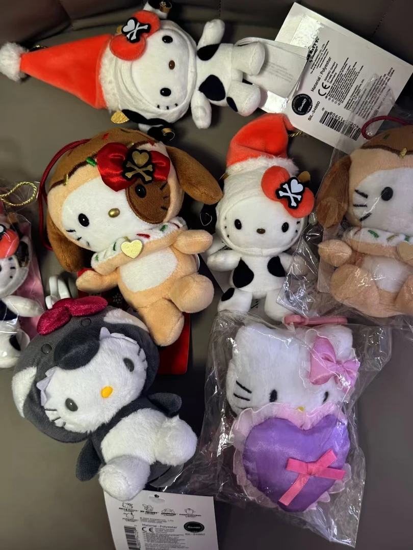 美版正品·三丽鸥绝版奶牛kitty挂件