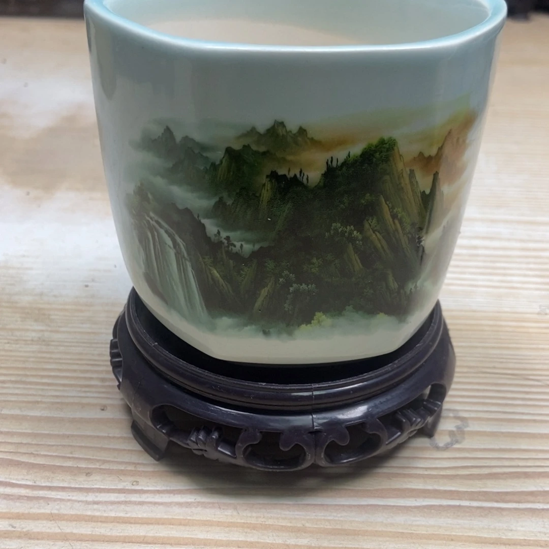 瓷片陶瓷花盆陶瓷艺术
