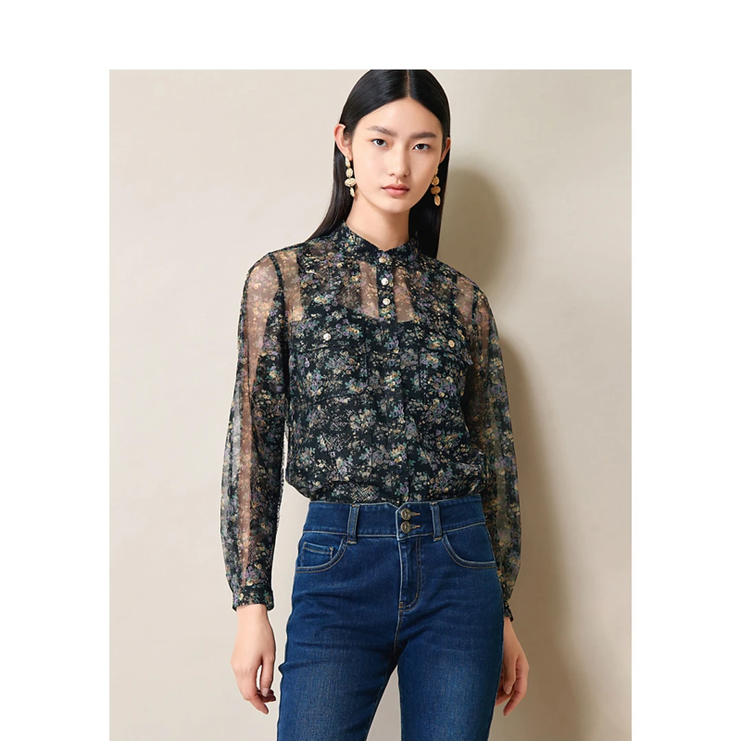 【小余专享】DC-NICE 蕾丝衫/雪纺衫