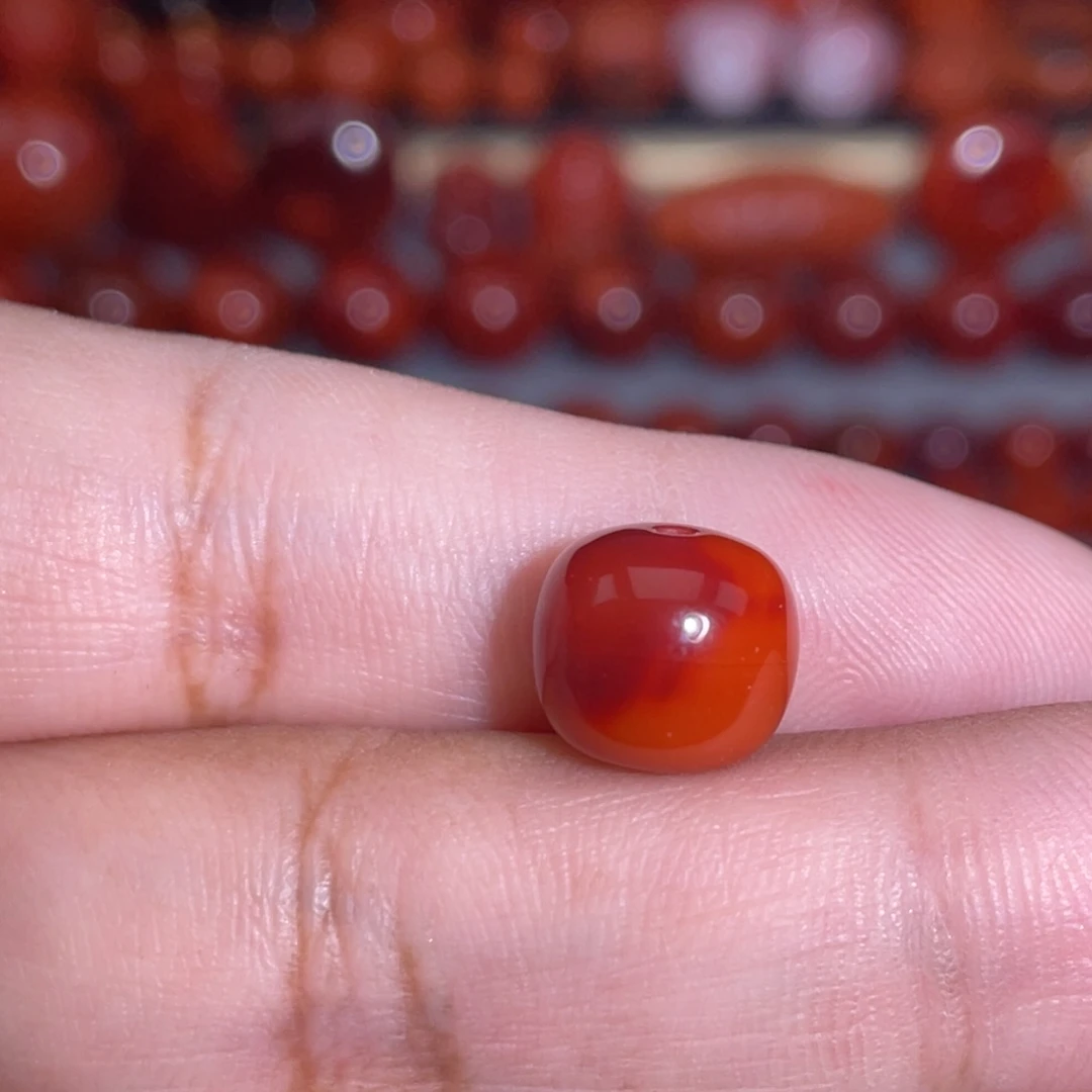 南红玛瑙未镶嵌瓦西老型卡10.6×9.5