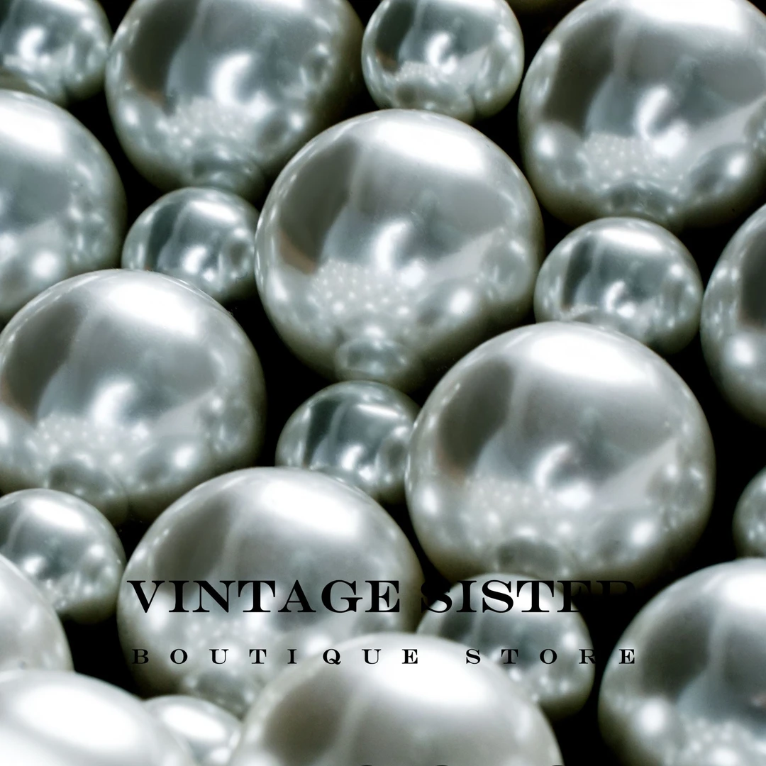 VINTAGE SISTER 合金耳饰 时尚百搭气质耳夹戒指项链饰品20250211