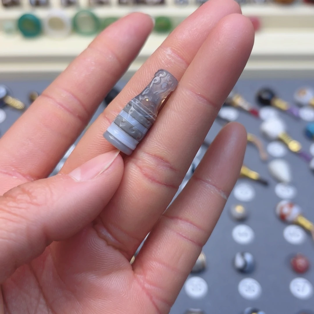 玛瑙/玉髓隔珠未镶嵌