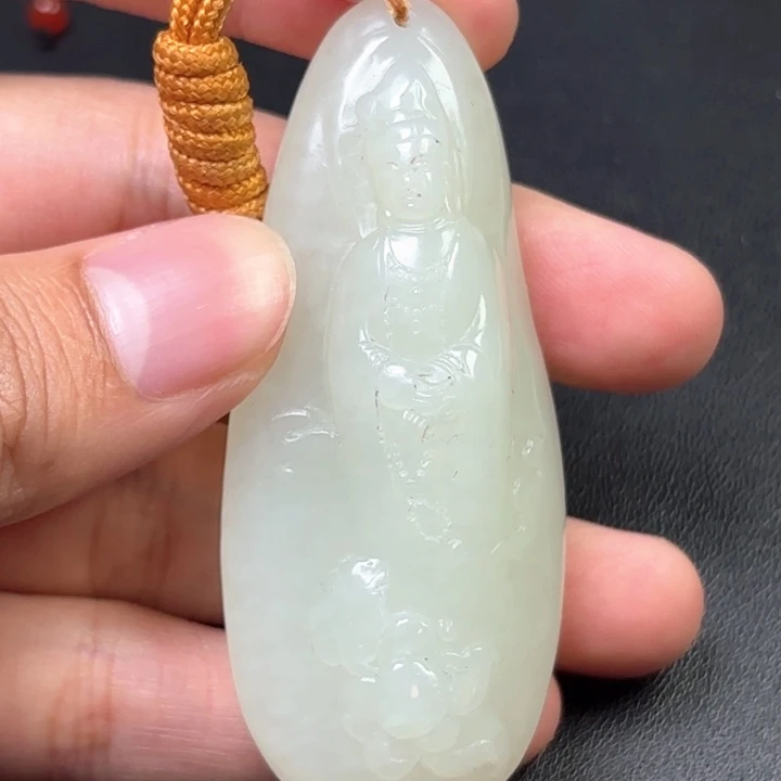 乌***7和田玉未镶嵌挂件