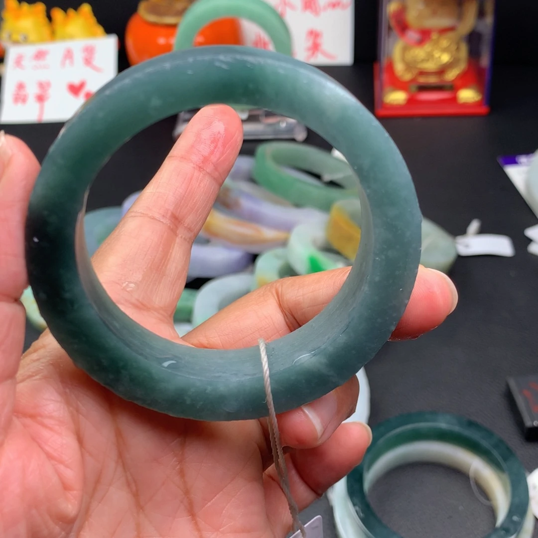 定制翡翠手镯未镶嵌打****游