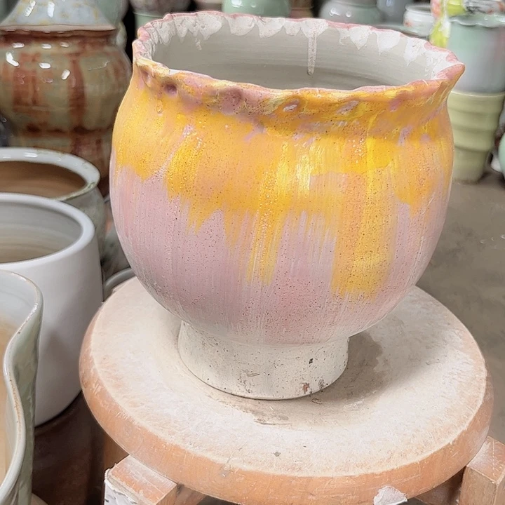 瓶口17高21无孔瑕景德镇陶瓷满29包邮