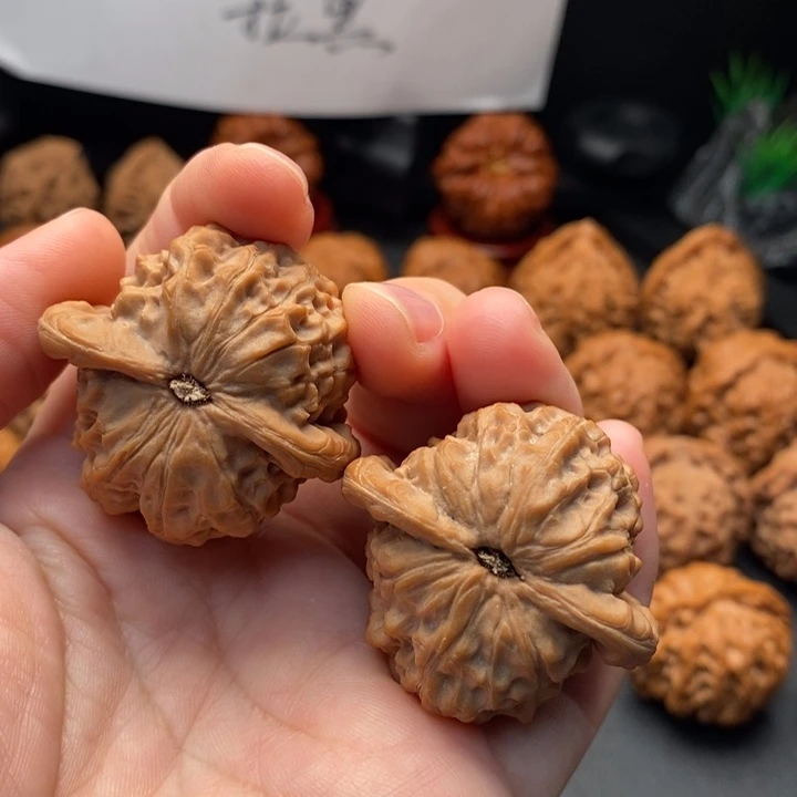 文玩核桃把件39尺高尔夫