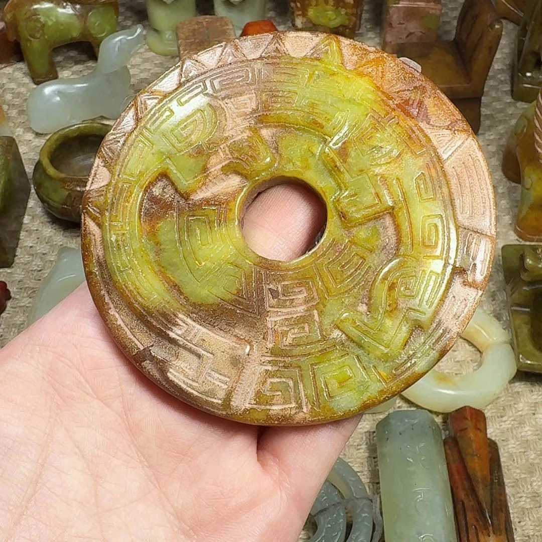 白玉菩提吊坠挂件