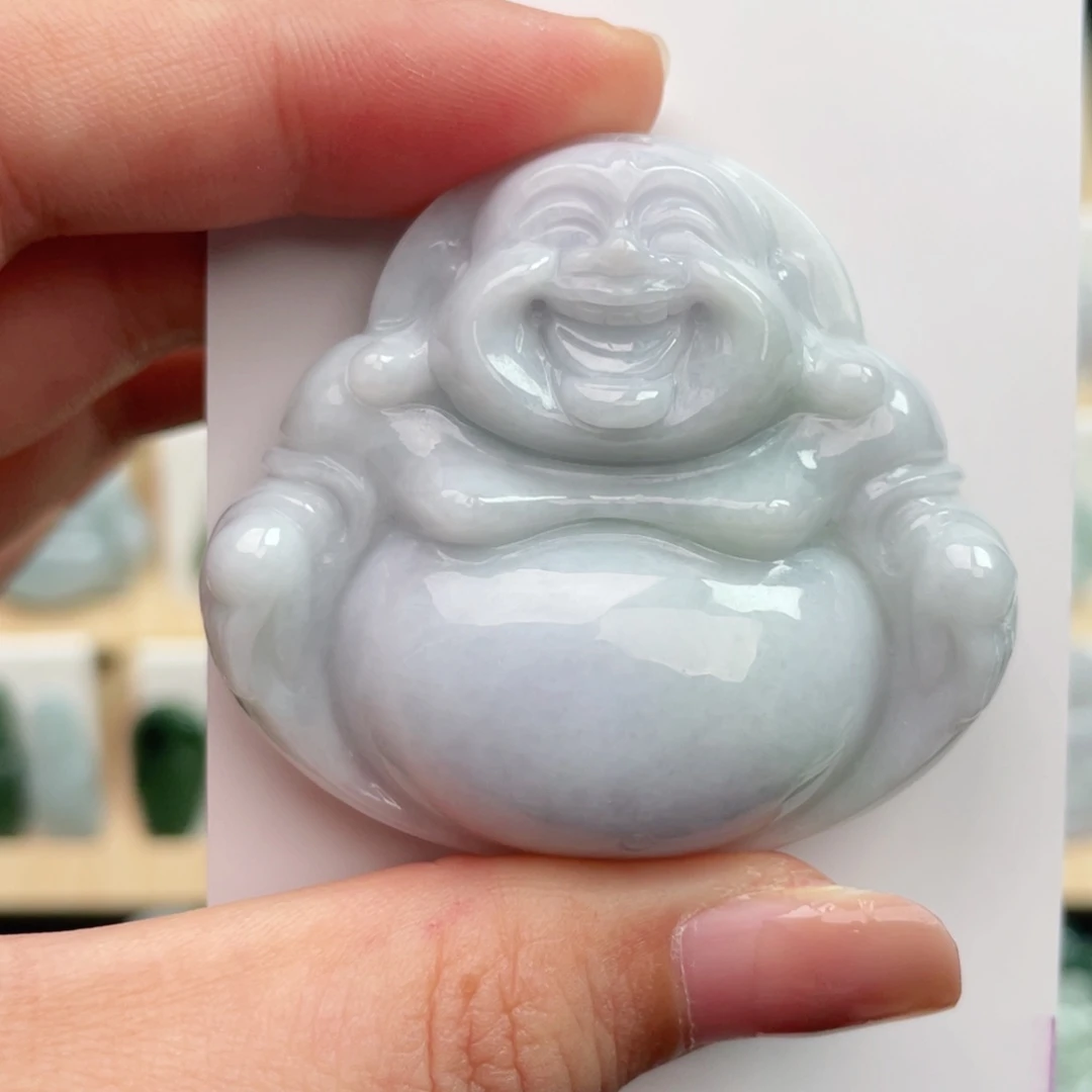 颈饰未镶嵌翡翠佛公