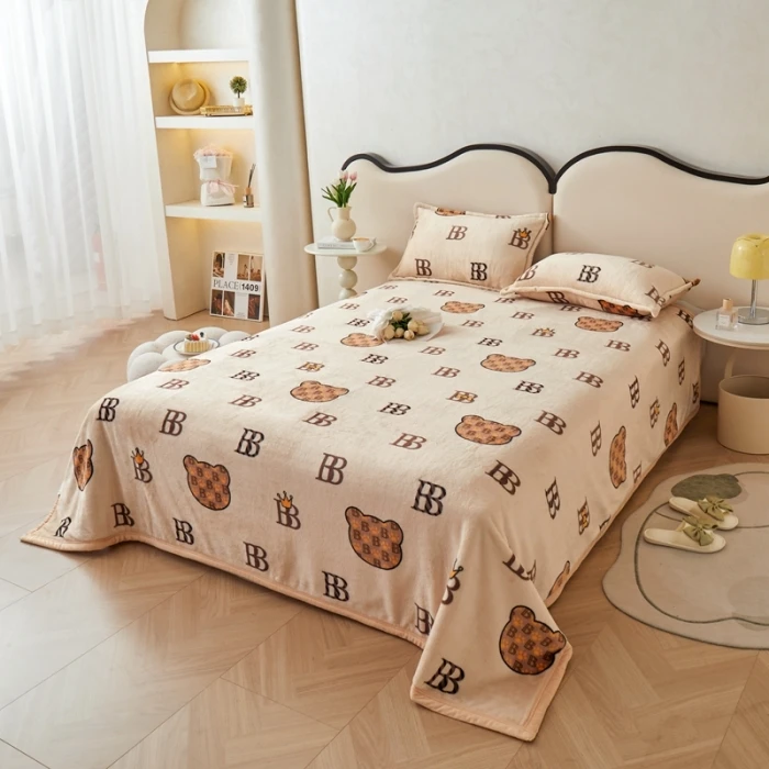 【秋冬牛奶绒毛毯】铺盖两用双面绒毛毯超柔加厚抗寒牛奶绒毛毯