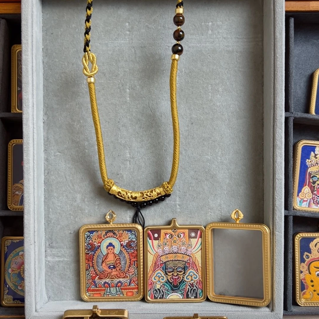 吊坠抱****"双面铜壳双面铜壳