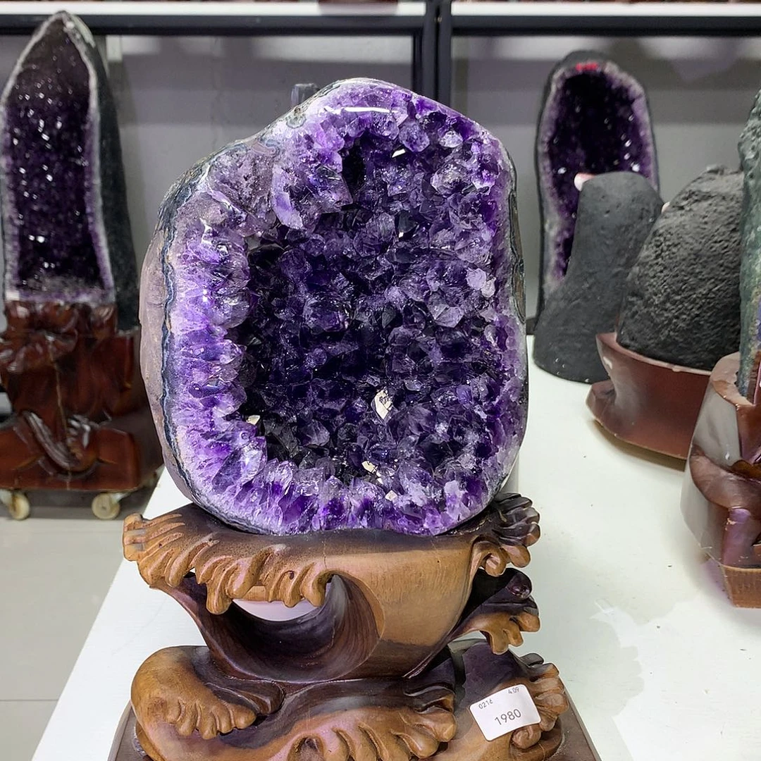 紫晶大型摆件（非配饰）未镶嵌