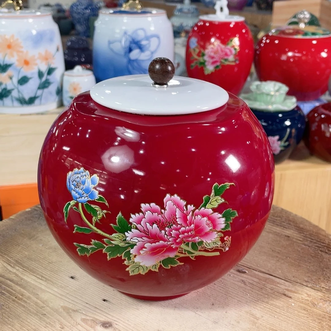 【闪购商品】罐陶瓷茶叶罐密封罐