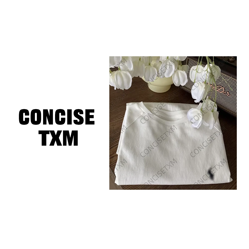 【唐小木】秋季新款韩版宽松休闲百搭刺绣大版T恤  S0638