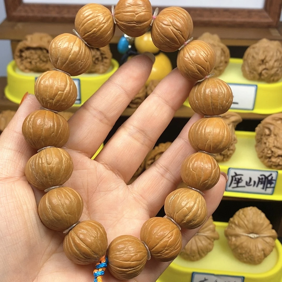 核桃手串 文玩/木作/... 文玩把件
