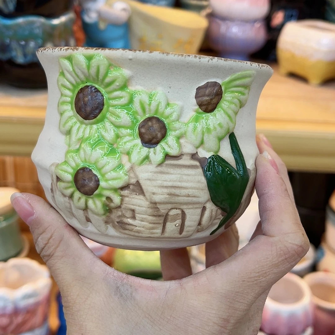 【闪购商品】陶瓷花盆