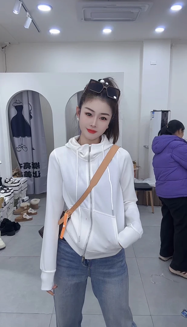 炫彩阁901【春款带帽休闲上衣】
