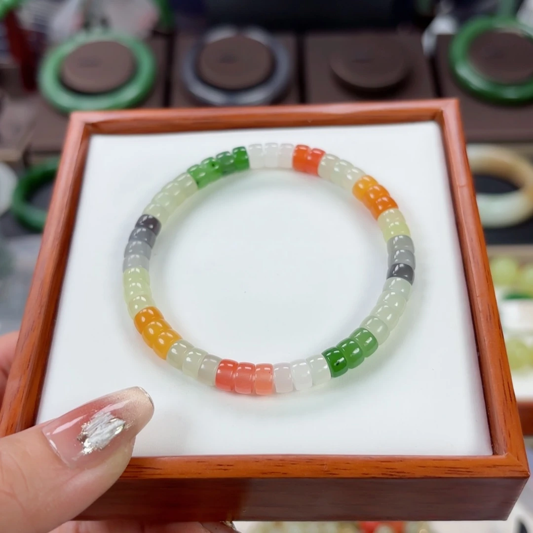 和田玉手链未镶嵌