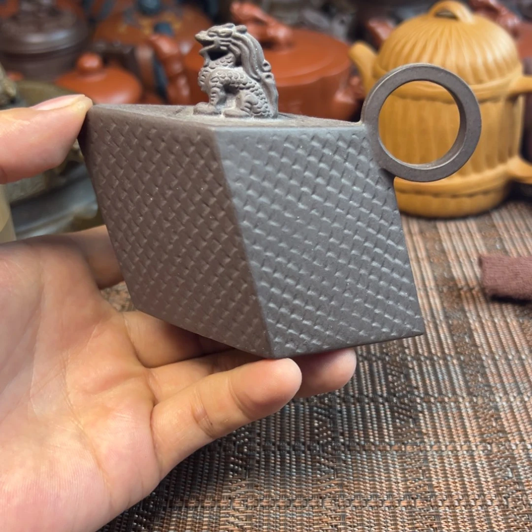 紫砂茶壶宜兴原矿紫砂壶110毫升容量