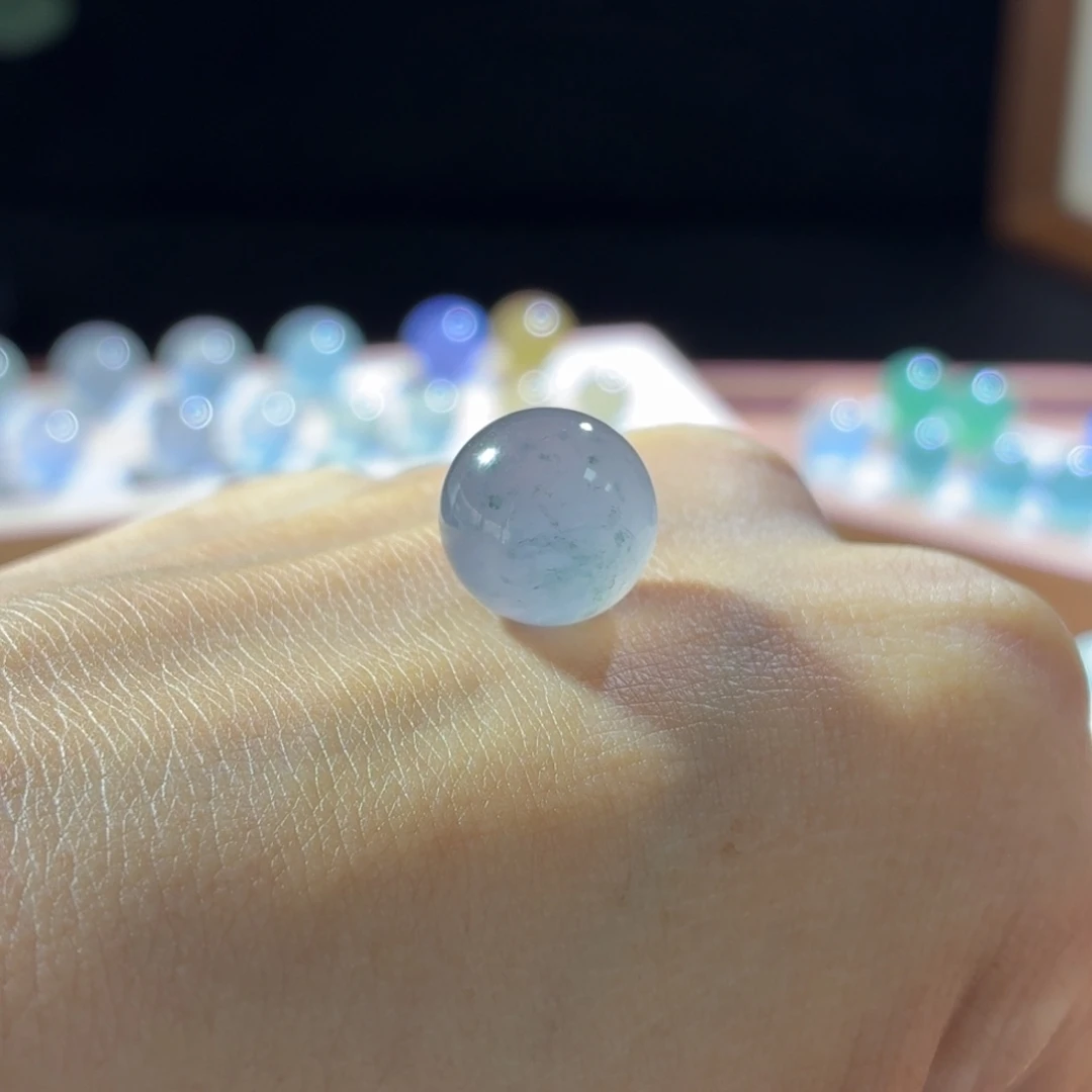 定制翡翠未镶嵌黑冰紫包容价