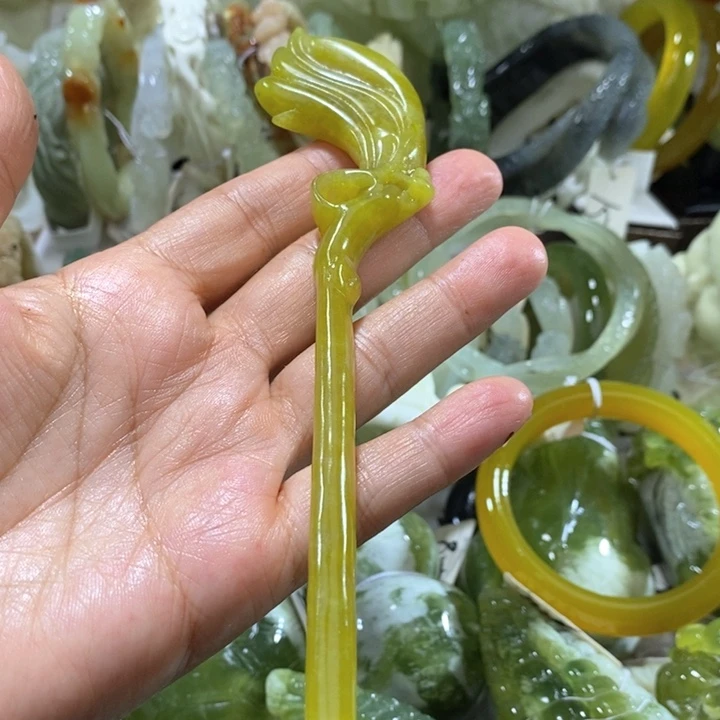 未镶嵌岫玉发簪38