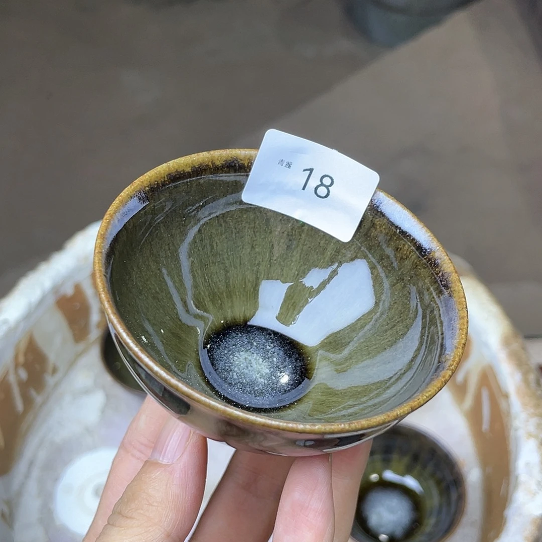 茶盏18 福临号建盏柴烧薄胎