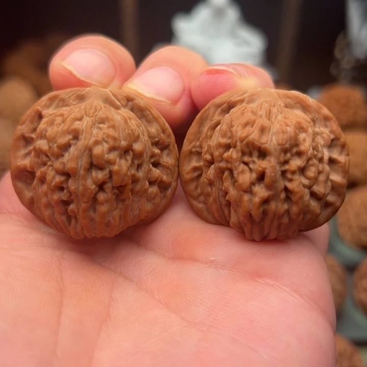 文玩核桃把件四座楼38