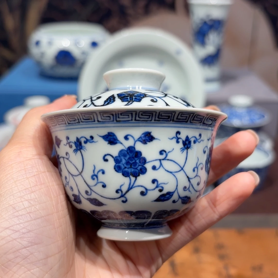 瓷片景德镇纯手工手绘