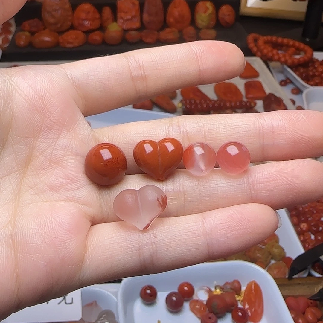 雪***南红玛瑙未镶嵌吊坠(不含链)